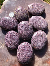Load image into Gallery viewer, Lepidolite palm stones
