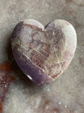Load image into Gallery viewer, Jade purple &amp; pink heart 13
