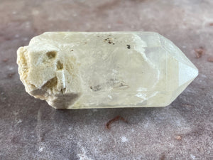 Lemurian Phantom Quartz 29 - with pyrite