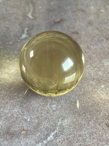 Citrine sphere AAA grade 1 - 1.1"