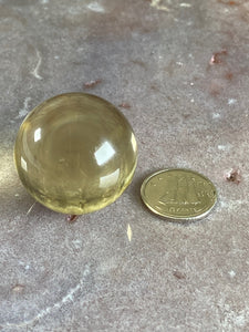 Citrine sphere AAA grade 1 - 1.1"