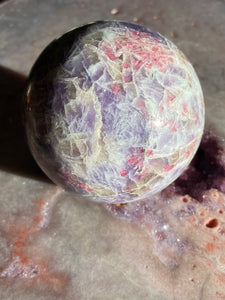 Pegmatite sphere from Madagascar 1