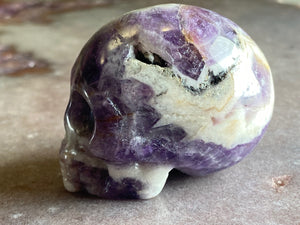 Skull Chevron Amethyst 10