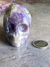 Load image into Gallery viewer, Skull Chevron Amethyst 10
