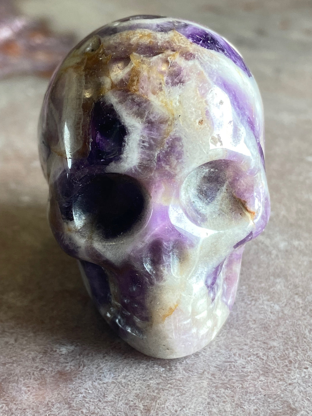 Skull Chevron Amethyst 8