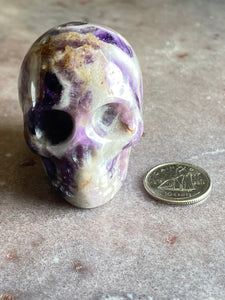 Skull Chevron Amethyst 8