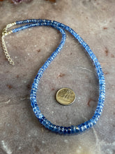 Load image into Gallery viewer, Kyanite strand necklace
