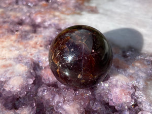 Garnet star sphere 1