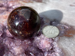 Garnet star sphere 1