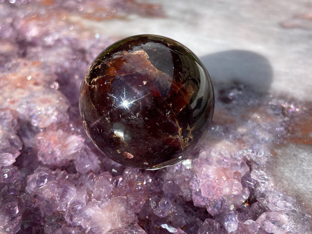Garnet star sphere 2