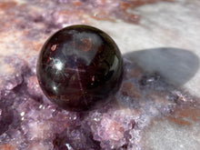 Load image into Gallery viewer, Garnet star sphere 8
