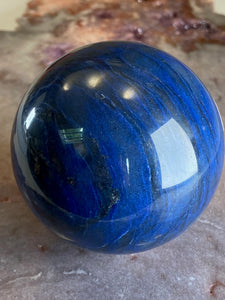 Blue Quartz Sphere 3