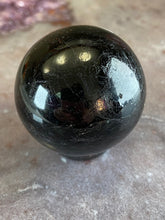 Load image into Gallery viewer, Black Tourmaline Sphere 4
