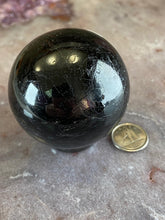 Load image into Gallery viewer, Black Tourmaline Sphere 4
