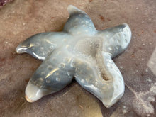 Load image into Gallery viewer, Agate druzy starfish 3
