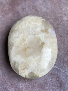 Moonstone Sunstone palm stone