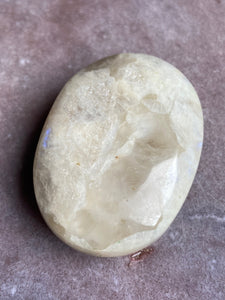 Moonstone Sunstone palm stone