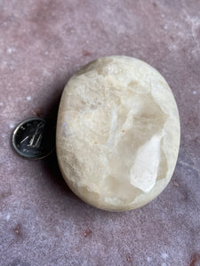 Moonstone Sunstone palm stone