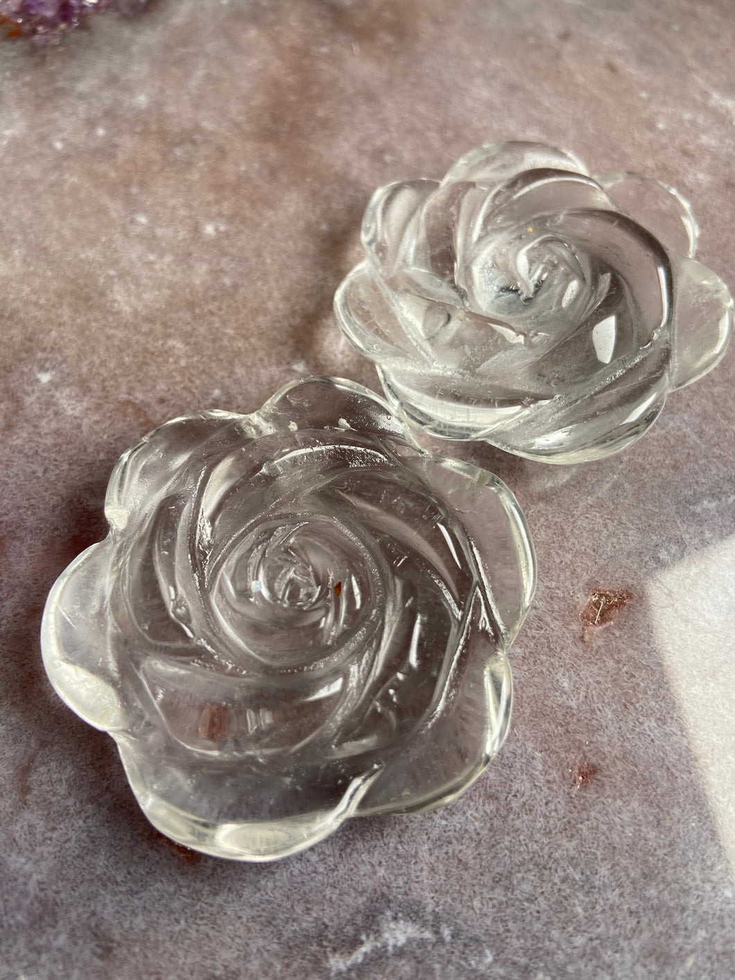 Quartz rose - intuitively picked