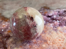 Load image into Gallery viewer, Pegmatite sphere 40mm #14
