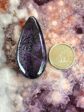 Load image into Gallery viewer, sugilite pendant drilled 2
