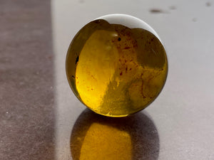 Amber sphere 5