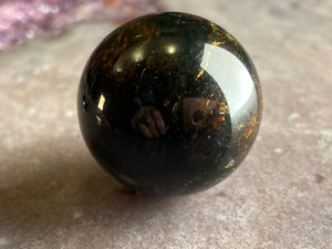 Amber sphere 4