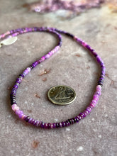 Load image into Gallery viewer, Sugilite strand necklace 10
