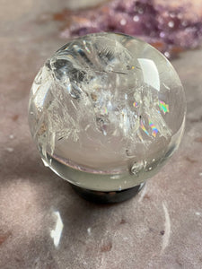 Lemurian crystal ball 28 - 1.7"