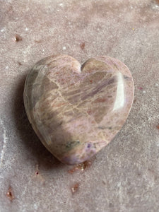 Jade purple  & pink heart 21