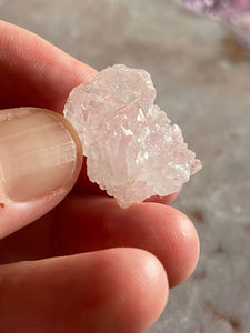 Rose quartz crystal 6