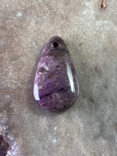 Load image into Gallery viewer, Sugilite pendant drilled 15
