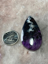 Load image into Gallery viewer, Sugilite pendant drilled 12
