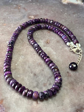 Load image into Gallery viewer, Sugilite strand necklace 6
