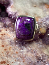 Load image into Gallery viewer, Sugilite ring size 10
