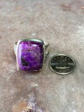 Load image into Gallery viewer, Sugilite ring size 10
