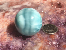 Load image into Gallery viewer, Larimar sphere
