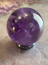 Load image into Gallery viewer, Amethyst 1.5&quot; sphere
