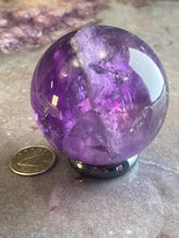 Load image into Gallery viewer, Amethyst 2&quot; sphere 6
