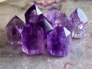 Amethyst - one small polished point