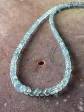 Load image into Gallery viewer, Aquamarine strand necklace 2

