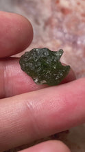 Load and play video in Gallery viewer, Moldavite 58 - 1.5 grams
