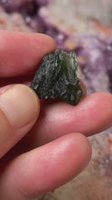 Load and play video in Gallery viewer, Moldavite 69 - 3.7 grams
