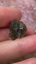 Load and play video in Gallery viewer, Moldavite 63 - 1.6 grams

