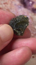 Load and play video in Gallery viewer, Moldavite 72 - 2.7 grams
