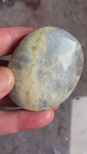 Load and play video in Gallery viewer, Moonstone Sunstone palm stone
