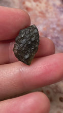 Load and play video in Gallery viewer, Moldavite 61 - 1.7 grams
